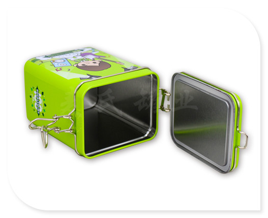 綠箭口香糖鐵罐子 綠箭口香糖鐵罐子展開圖