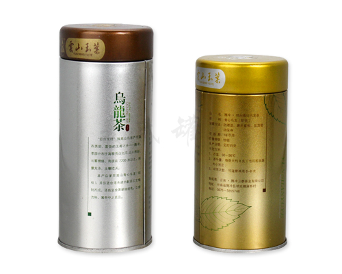 圓形烏龍茶葉鐵皮罐 圓形烏龍茶葉鐵皮罐
