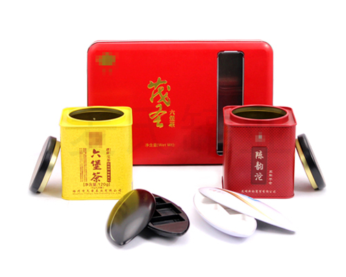 六堡茶鐵盒包裝 六堡茶鐵盒包裝