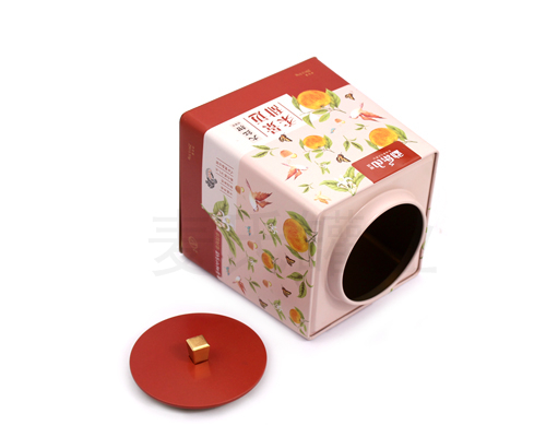 柑普茶馬口鐵盒 柑普茶馬口鐵盒