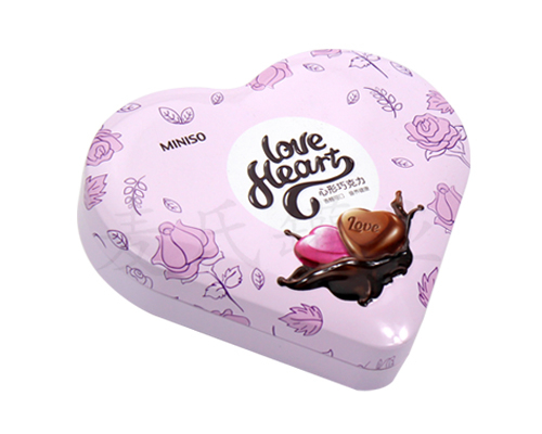 心形巧克力鐵盒 心形巧克力鐵盒