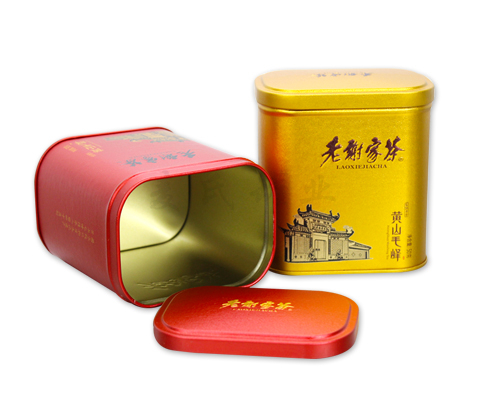 黃山毛峰茶葉鐵罐 黃山毛峰茶葉鐵罐