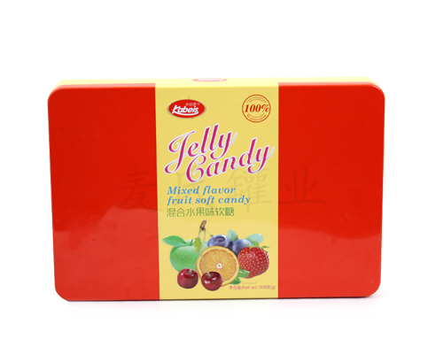 水果軟糖鐵盒包裝訂做 水果軟糖鐵盒包裝訂做