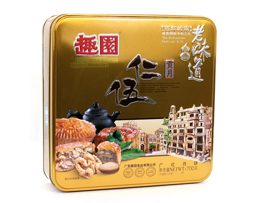 廣式月餅鐵盒 廣式月餅鐵盒
