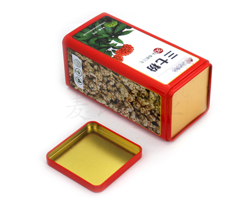 松花粉片馬口鐵盒 松花粉片馬口鐵盒