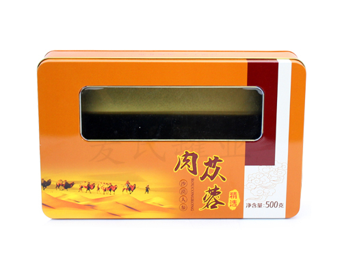 一斤裝肉蓯蓉鐵盒包裝 一斤裝肉蓯蓉鐵盒包裝