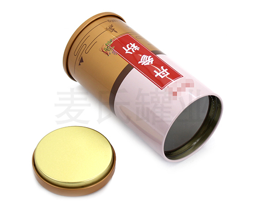 新款圓形丹參粉鐵盒子包裝 新款圓形丹參粉鐵盒子包裝