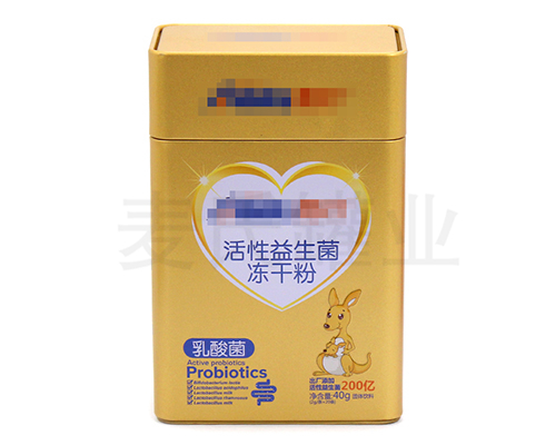 益生菌鐵盒包裝設計 益生菌鐵盒包裝設計
