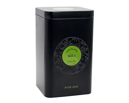 廠家方形綠茶茶業鐵罐包裝 廠家方形綠茶茶業鐵罐包裝