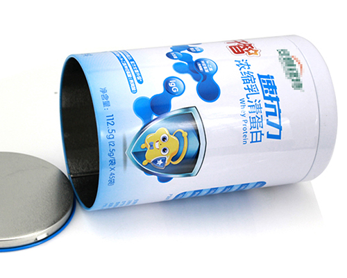 廠家直銷圓柱形乳清蛋白鐵罐 廠家直銷圓柱形乳清蛋白鐵罐