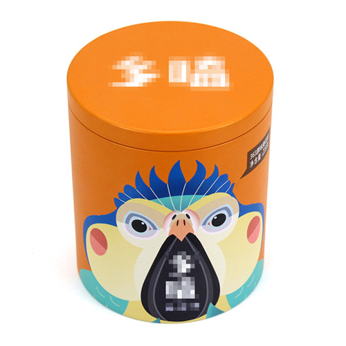 卡通圓形葵花籽年貨鐵罐 卡通圓形葵花籽年貨鐵罐