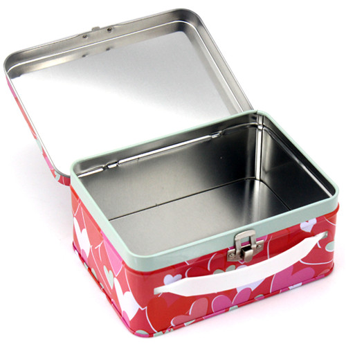 手提式禮品包裝馬口鐵盒 手提式禮品包裝馬口鐵盒