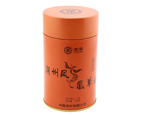 圓形單樅茶馬口鐵盒禮盒包裝 圓形單樅茶馬口鐵盒禮盒包裝