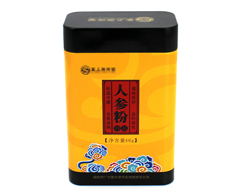 長方形復(fù)古人參粉馬口鐵盒 長方形復(fù)古人參粉馬口鐵盒