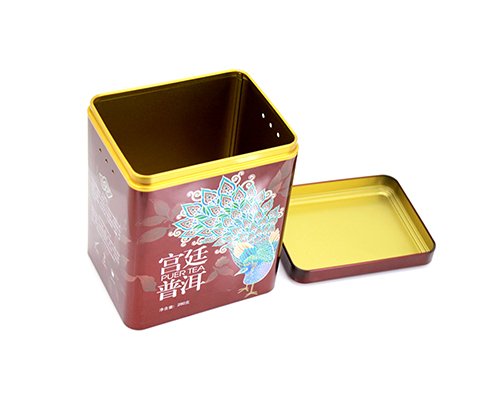 長方形茶葉馬口鐵盒 長方形茶葉馬口鐵盒