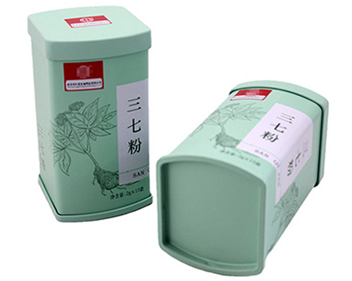 三七粉醫(yī)藥保健品包裝鐵盒 三七粉醫(yī)藥保健品包裝鐵盒